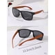 thumbnail image 5 of POLASUP GAFAS LENTES DE SOL Gafas de sol polarizadas, estilo retro para conducir, montura ultraligera, 5 of 5