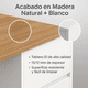 thumbnail image 2 of Escritorio Minimalista Blanco 120cm Melamina Resistente Blanco, 2 of 7