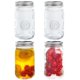 thumbnail image 1 of Frascos de vidrio tipo Mason Amzcku de 32 oz, boca ancha, paquete de 4, 1 of 7