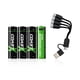 thumbnail image 1 of Pilas recargables Coast ZITHION-X AA 2400 mAh 1,5 V, paquete de 4, 1 of 8