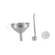 thumbnail image 3 of Embudo de vino Embudo de cocina de acero inoxidable de grado alimenticio Embudo de aceite líquido Embudo para aceite de cocina líquido Herramienta de Diámetro de la boca 53 cm, 3 of 5