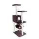 thumbnail image 5 of Árbol para gatos GleePet GP78570923 con rampa de 145 cm color café, 5 of 8