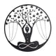 thumbnail image 1 of Decoración De Pared De Metal Con Meditación, Decoración De Pared De Meditación De Yoga Para Patio Interior, 1 of 3