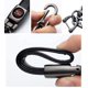 thumbnail image 4 of Llavero HUIANTS de cuero negro para Honda Civic Si, 4 of 5