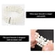 thumbnail image 3 of Ofertas Únicas Joyería para Damas Brazalete de Muñeca con Cuentas de Perlas de Imitación de 3 Filas Gris Blanco, 3 of 7