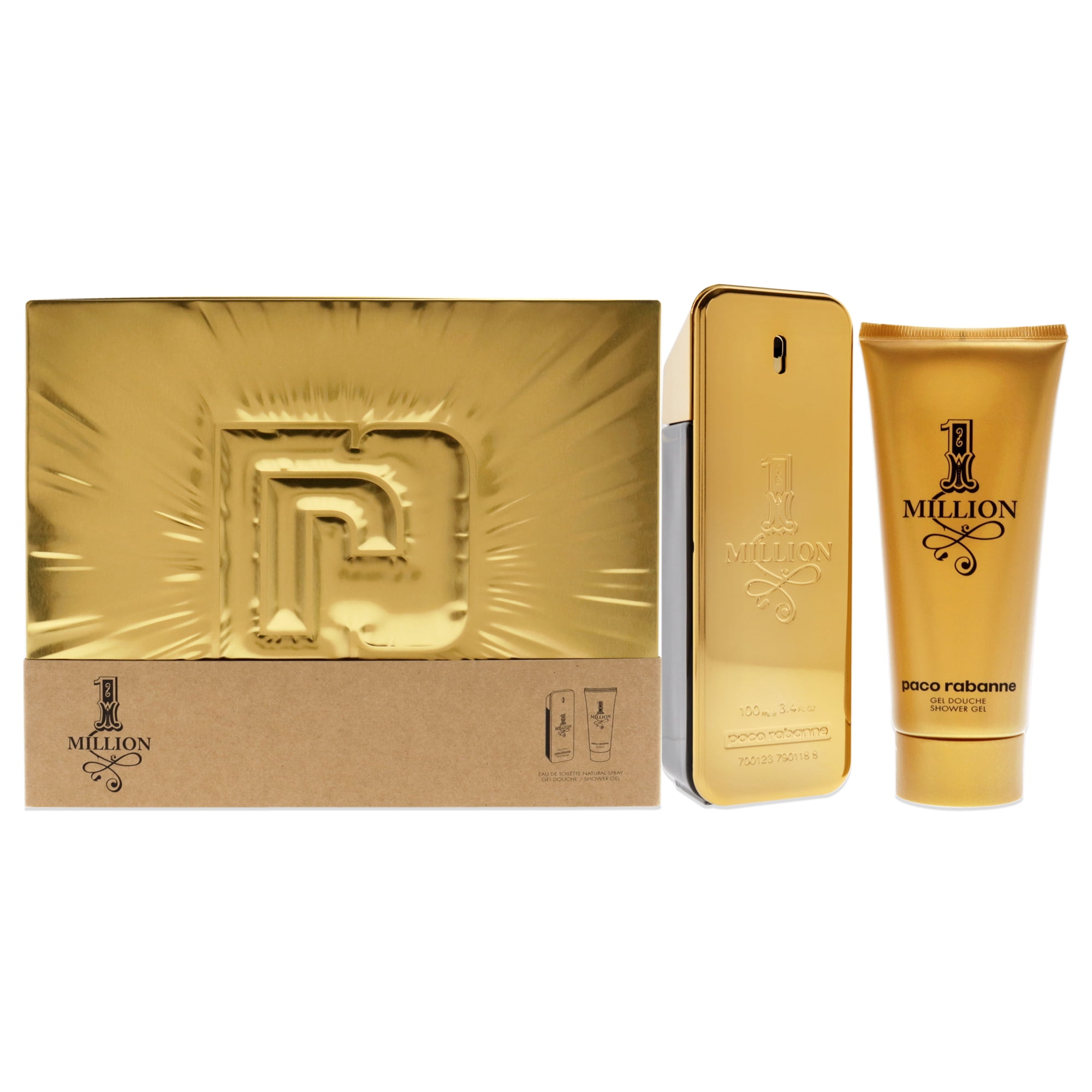 Set De Regalo Perfume Paco Rabanne 1 Million Edt 100ml Hombre