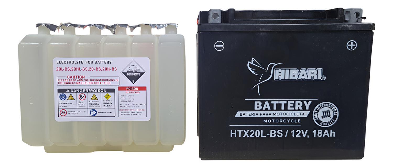 Genérico - Bateria Para Moto Btx20 / Ytx20 / Htx20