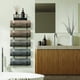 thumbnail image 3 of Toallero de Pared Sorbus de 5 Niveles con Estante de Madera Negro, 3 of 8