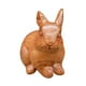 thumbnail image 1 of Estatuilla De Conejo, Adorno, Estatuilla De Liebre De Madera, Decoración De Mesa Para Dormitorio, Estilo Sin Laca, 1 of 3