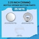 thumbnail image 2 of Suministros para hacer chapas nice2have, 25 juegos, abridor de botellas de 58 mm, 2 of 9