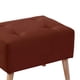 thumbnail image 2 of Pouf Niza Tela Velvet Chocolate, 2 of 3