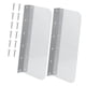 thumbnail image 3 of 2 Protectores Laterales De Acero Inoxidable Contra Salpicaduras Para Lavabo De Baño, 3 of 5
