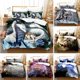 thumbnail image 1 of ed Fantasy witch dragon Alien world Bedding Set Down Quilt Cover with Pillowcase Double Complete Bedding, 1 of 5