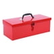 thumbnail image 2 of Caja de herramientas de mano Caja de herramientas de hierro Cofre de herramientas, mango ergonómico portátil, organizador de herramientas multifunción, 2 of 5