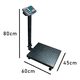 thumbnail image 2 of Balanza Industrial Pesa Digital 500 Kg Recargable Con Brazo, 2 of 6