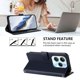 thumbnail image 4 of Infinix HOT 40 4G Funda Billetera con Ranuras para Tarjetas, Azul, 4 of 6