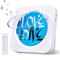 Reproductor De Cd Bluetooth Micocious De Escritorio Con Altavoces Y Radio Fm
