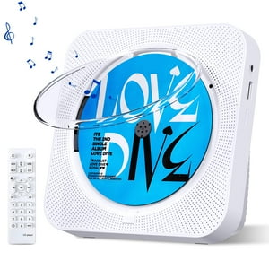 Reproductor De Cd Micocious Bluetooth De Escritorio Con Altavoces Y Radio Fm