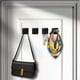 thumbnail image 4 of Paquete de 4 ganchos para toallas, de acero inoxidable SUS304, adhesivos e impermeables, resistentes, para colgar ropa, llaves y sombreros (negro)., 4 of 7