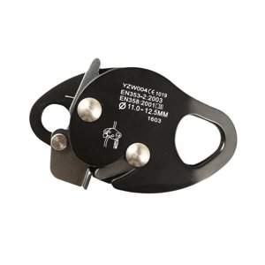 Ioensy - Cuerda De Escalada Con Protección Autoblocante Para Explorar El Descenso En Rápel, Color Negro