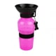 thumbnail image 3 of Botella De Agua De Paseo Para Mascotas 500ml Rosado, 3 of 3
