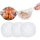 thumbnail image 1 of 100 fundas para recipientes para mantener frescos los alimentos, fundas de plástico para alimentos con elástico para exteriores, fundas elásticas para platos y sobras, envoltura elástica universal, ta, 1 of 8