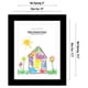 thumbnail image 2 of Puerta magnética cambiable American Flat con marco artístico para niños, 2 of 8