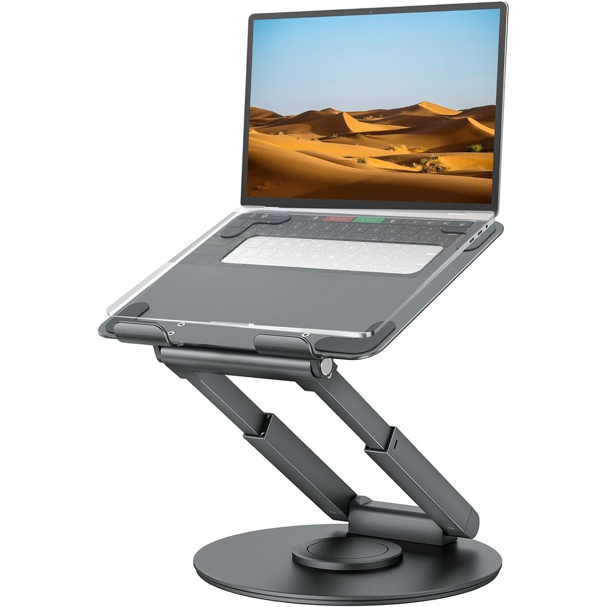 Soporte Notebook Tounee Ls07 Expro Base 360 Altura Regulable