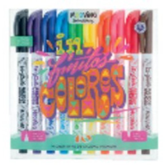 Estuche 10 tiralineas de colores premium