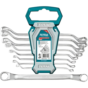 Genérico - Juego De Llaves Curva Doble Corona 8 Piezas Total Tht102486