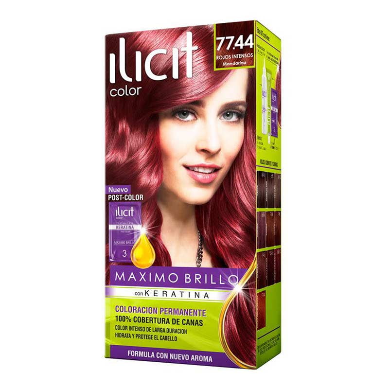 Ilicit - Tintura 77/44 Rojo Mandarina