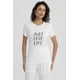 thumbnail image 1 of Polera Mujer Print Blanco / Negro, 1 of 4