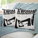 thumbnail image 3 of Una Mujer Bajo la Influencia Fundas de almohada de terciopelo con tema, regalos de funda de almohada, decoración para el hogar, cojín de lanzar, regalo de cumpleaños para fans y parejas.66*66cm., 3 of 6