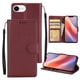 thumbnail image 5 of Funda Cartera para iPhone 16e con Tarjetero, Soporte y Cordón - Protección Rojo, 5 of 5