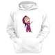 thumbnail image 1 of Polerón Canguro Macha Blanco Talla Xs Unisex, 1 of 3