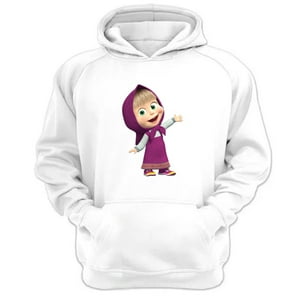 Genérico - Polerón Canguro Macha Blanco Talla Xs Unisex