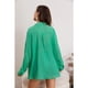 thumbnail image 4 of Blusa Mujer Tendencia Lino Algodón Premium Liviana Botones Textura 053, 4 of 4