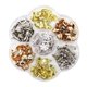 thumbnail image 3 of Sujetadores De Papel DIY Metal Split Pins Brads Craft Para Hacer Tarjetas Scrapbook B, 3 of 5