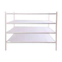 Magideal - Estante De Secado De Lavandería Soporte Desmontable Coleta De Secador Plano Estante Seco Apilable Para Balconos Pimientos Ropa Interior Al Aire Libre