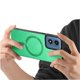 thumbnail image 2 of Magnetic Slim Case for Motorola Moto G Play 2024 4G with Camera Guard & Anti-Scratch Back Green, 2 of 6