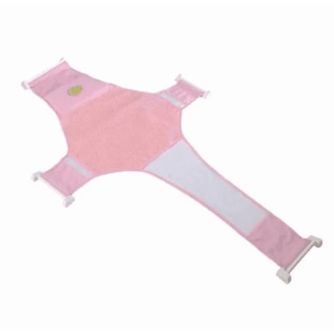 Genérico - Hamaca Malla Para Bañera Tina De Bebe 4 Puntas Rosa