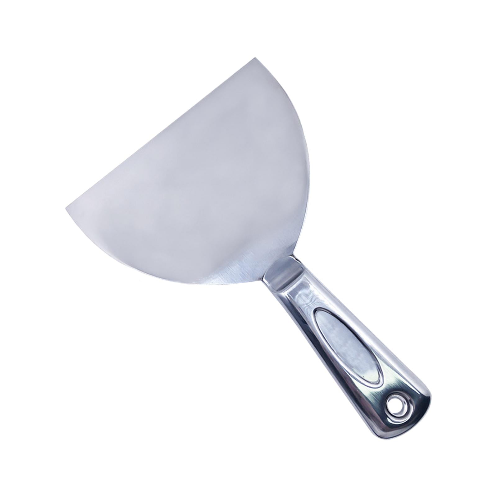 Magideal - Cuchillo De Masilla Integrado De Acero Inoxidable, Espátula Para Limpieza, Herramienta De Pintura Para Paneles De Yeso, Herramienta De Construcción De 6 Pulgadas