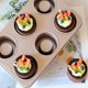 thumbnail image 1 of 1pc, CHEFMADE Bowl Maker, 6 Cavity Bowl Pan, Multifunctional Food Grade Small Cake Baking Mold, For Children, Oven Accessories, Baking Tools, Kitchen Gadgets, Kitchen Accessories, Home Kitchen Items, 1 of 4
