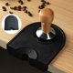 thumbnail image 1 of 2 Alfombrillas De Silicona Para Café Espresso Latte Art Tamper Tamping Rest Mat Negro, 1 of 4