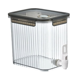 Bothyi - Dispensador De Bebidas Heladas Para Nevera Cubo De Jarra Para Cocina 3.5L Gris