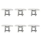 thumbnail image 3 of 6 Soportes De Pared Para Toldo, Accesorios Blancos Para Terraza, Toldo De Protección Solar, 3 of 5
