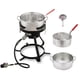 thumbnail image 1 of Kit de freidora a gas propano para exteriores Feasto de aluminio de 10 cuartos, 50,000 BTU, 1 of 8