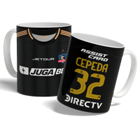 Arumistorechile - Tazon Taza Colección Colocolo 2025 Cepeda Negra