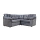 thumbnail image 2 of SOFA SECCIONAL MILLARAY FELPA GRIS, 2 of 4