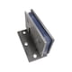 thumbnail image 1 of Bisagras Para Puerta De Vidrio De Ducha Rectángulo De Hardware De Metal De 90 ° Para Escaparate De Gabinete, 1 of 5